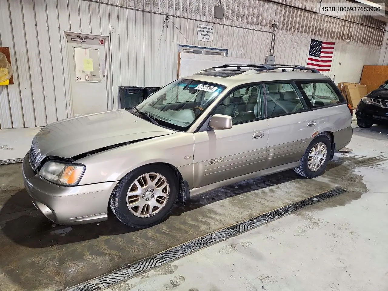 SUBARU LEGACY 2003, VIN 4S3BH806937653930