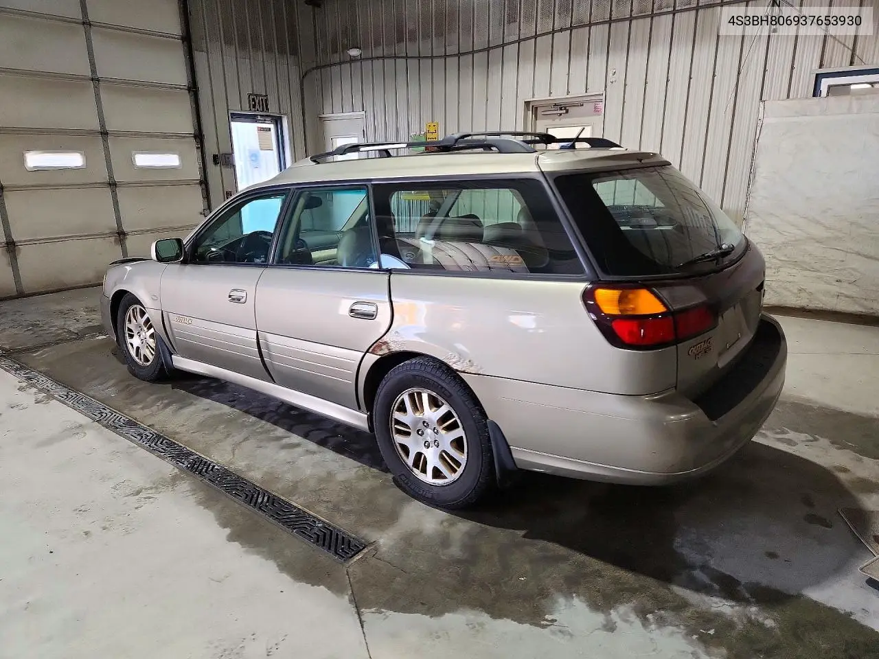 2003 SUBARU LEGACY VIN 4S3BH806937653930 — фото 2