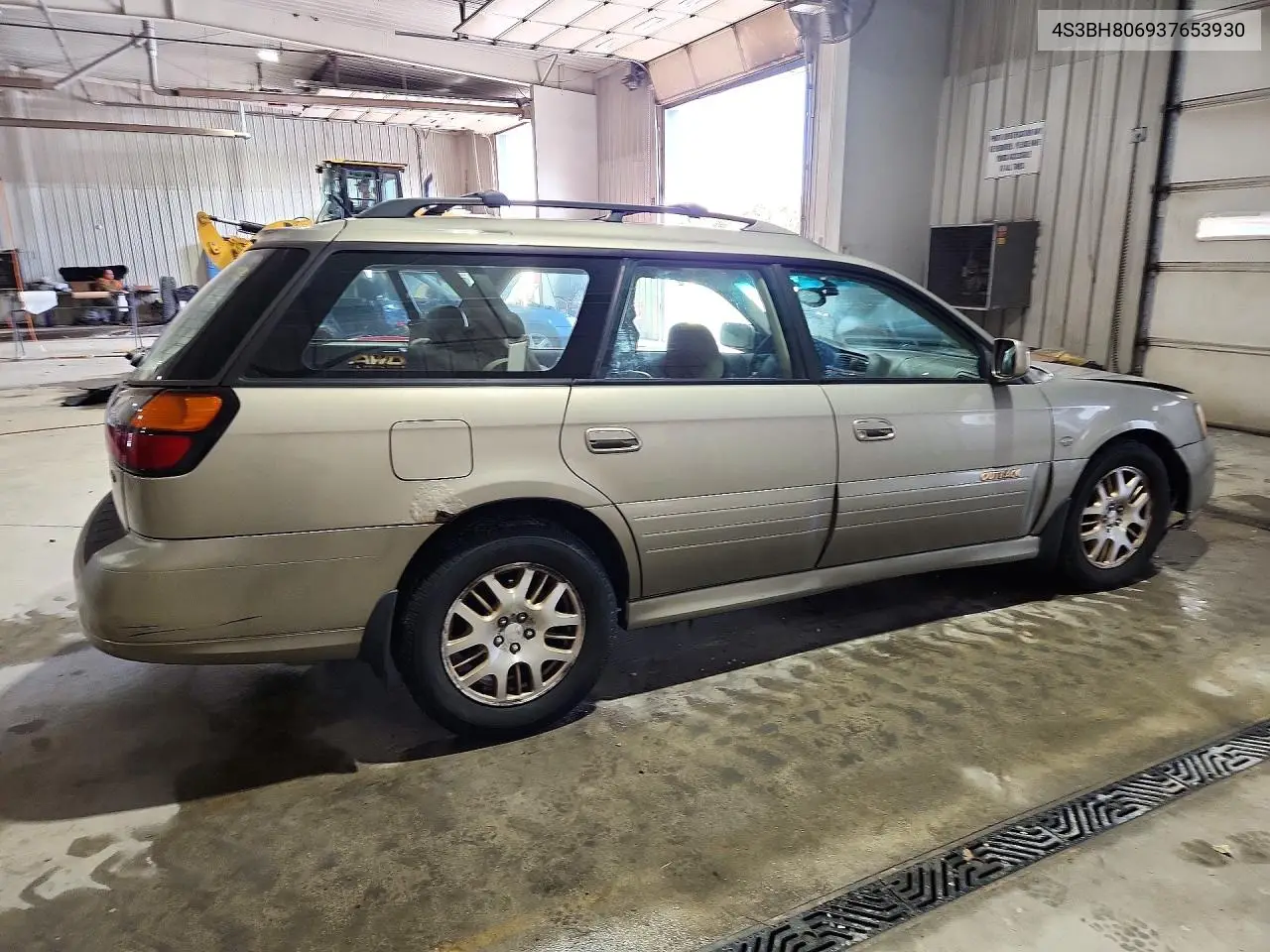2003 SUBARU LEGACY VIN 4S3BH806937653930 — фото 3
