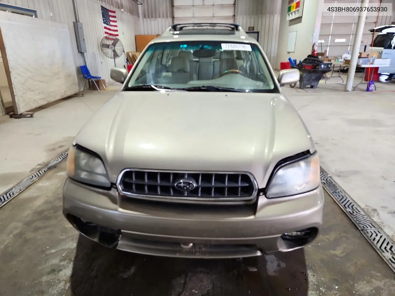 2003 SUBARU LEGACY VIN 4S3BH806937653930 — фото 5