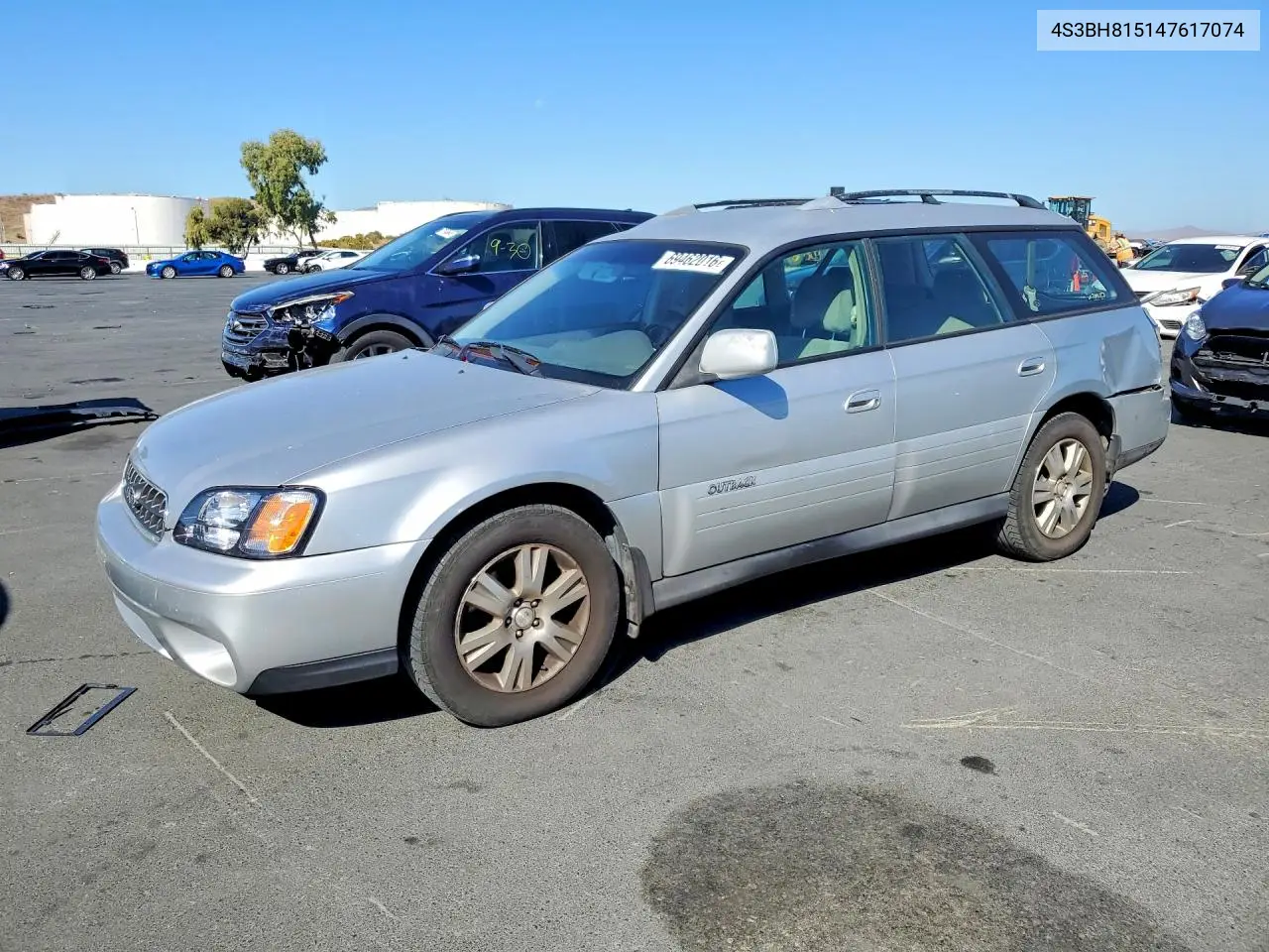 SUBARU LEGACY 2004, VIN 4S3BH815147617074