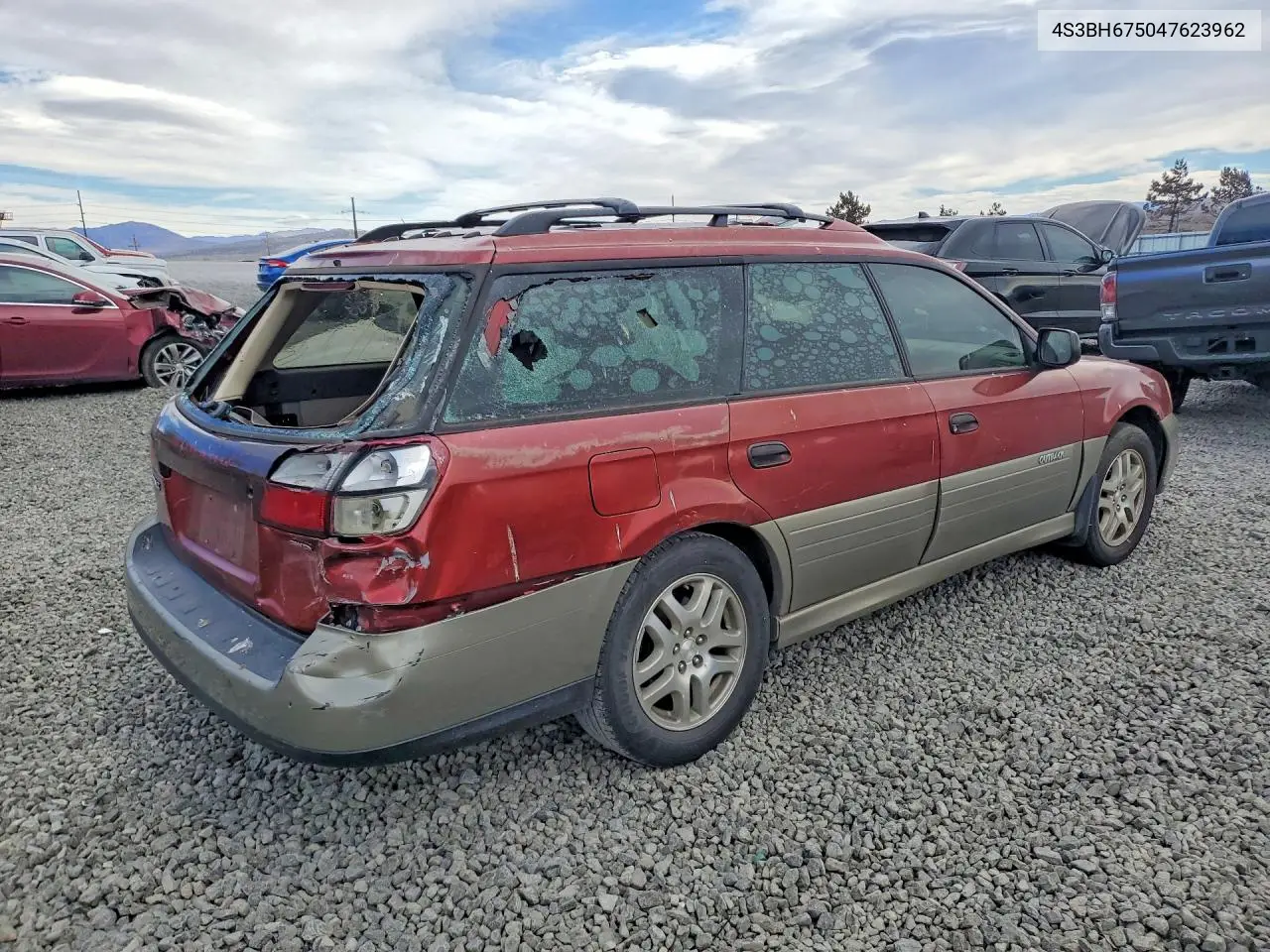 2004 SUBARU LEGACY VIN 4S3BH675047623962 — фото 3