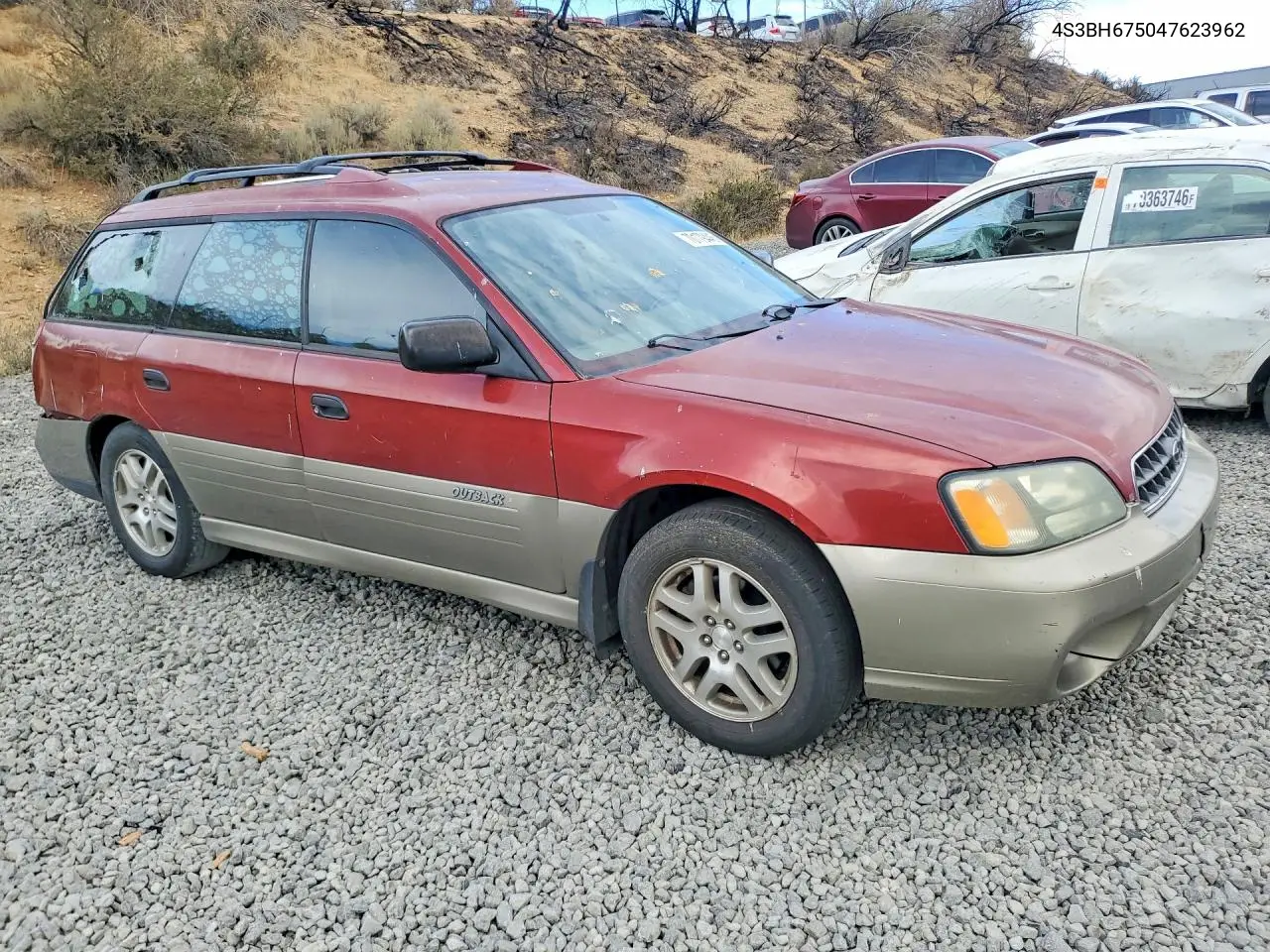 2004 SUBARU LEGACY VIN 4S3BH675047623962 — фото 4
