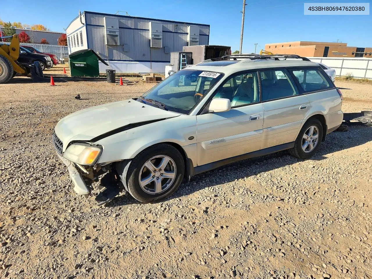 SUBARU LEGACY 2004, VIN 4S3BH806947620380