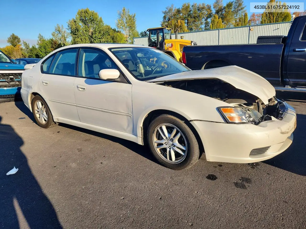 2005 SUBARU LEGACY VIN 4S3BL616757224192 — фото 4
