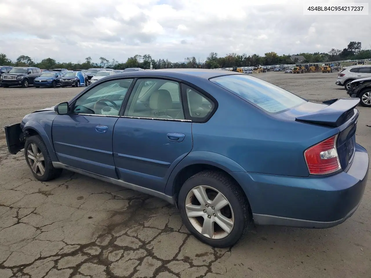 2005 SUBARU LEGACY VIN 4S4BL84C954217237 — фото 2