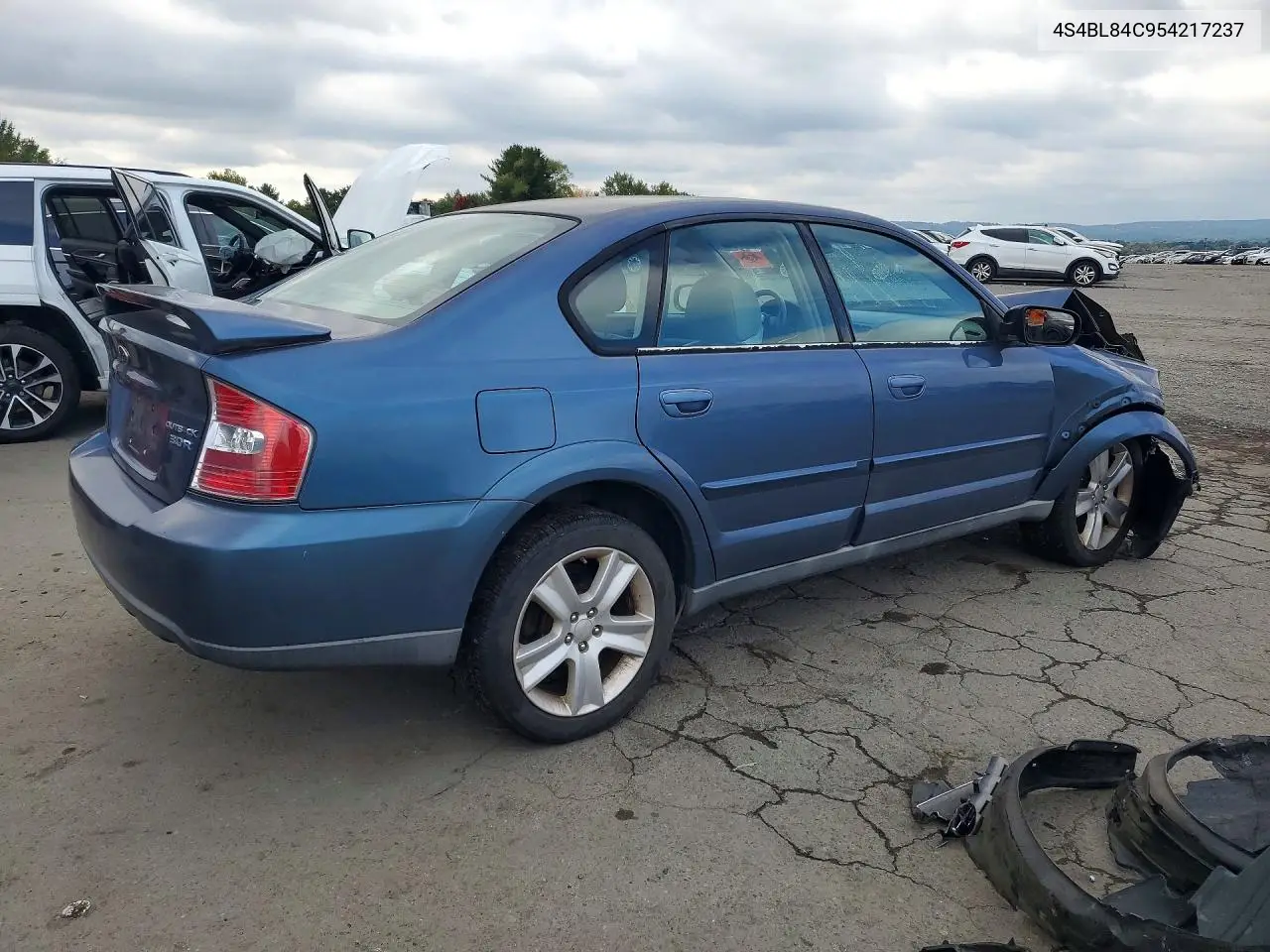 2005 SUBARU LEGACY VIN 4S4BL84C954217237 — фото 3