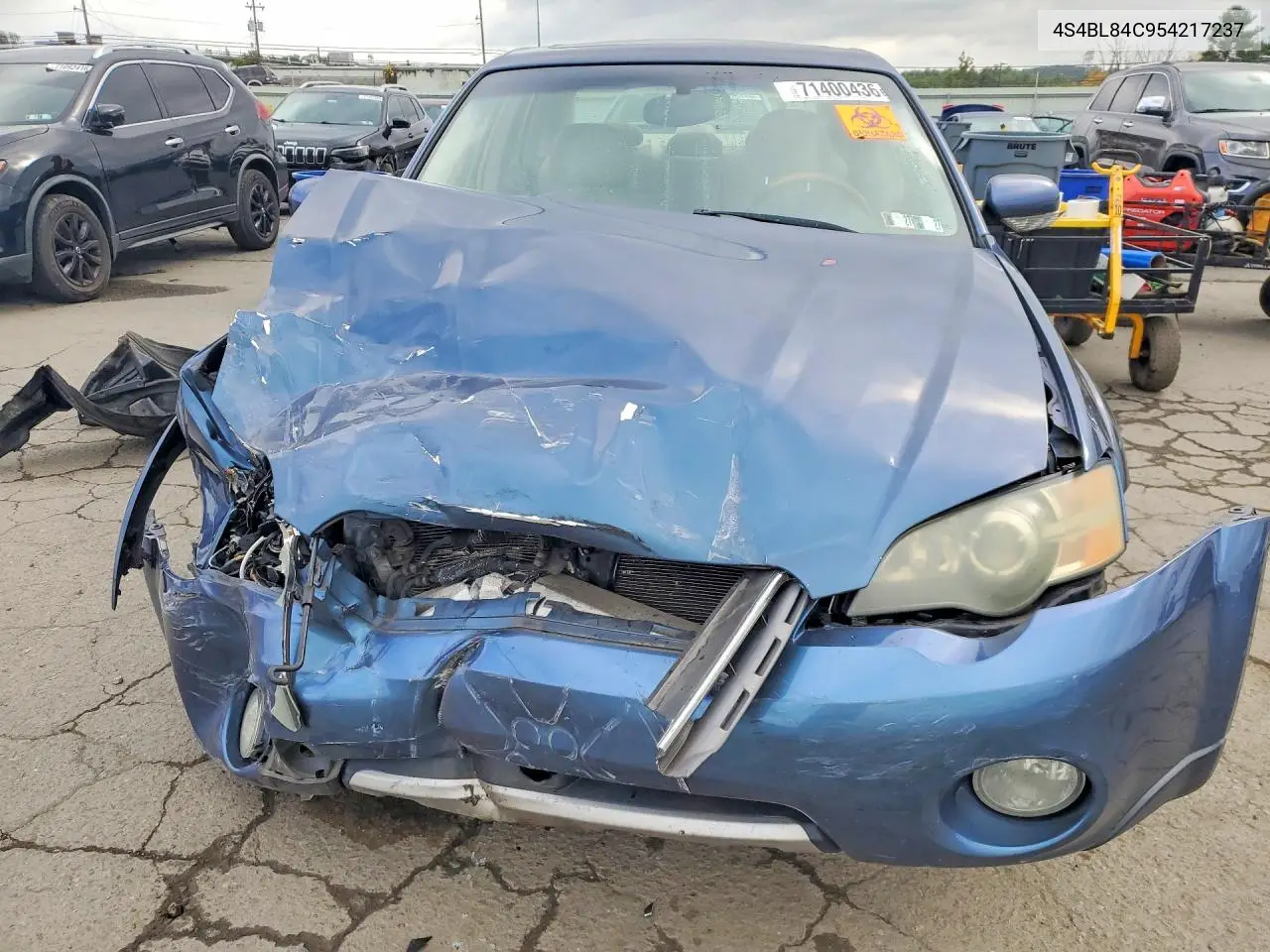 2005 SUBARU LEGACY VIN 4S4BL84C954217237 — фото 5