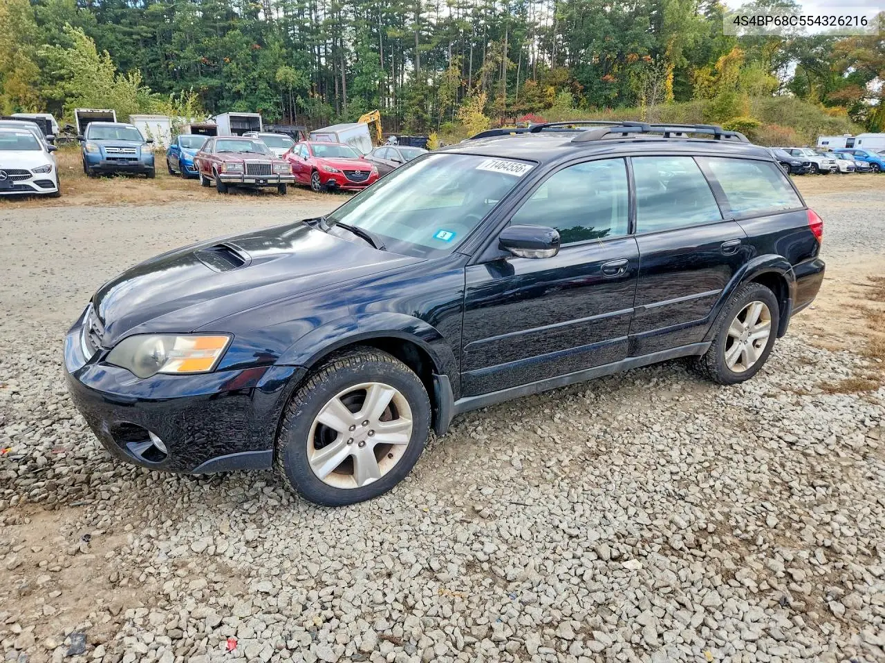 SUBARU LEGACY 2005, VIN 4S4BP68C554326216