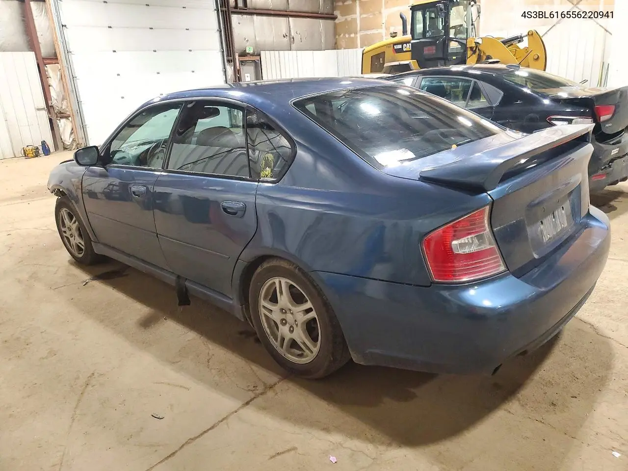 2005 SUBARU LEGACY VIN 4S3BL616556220941 — фото 2