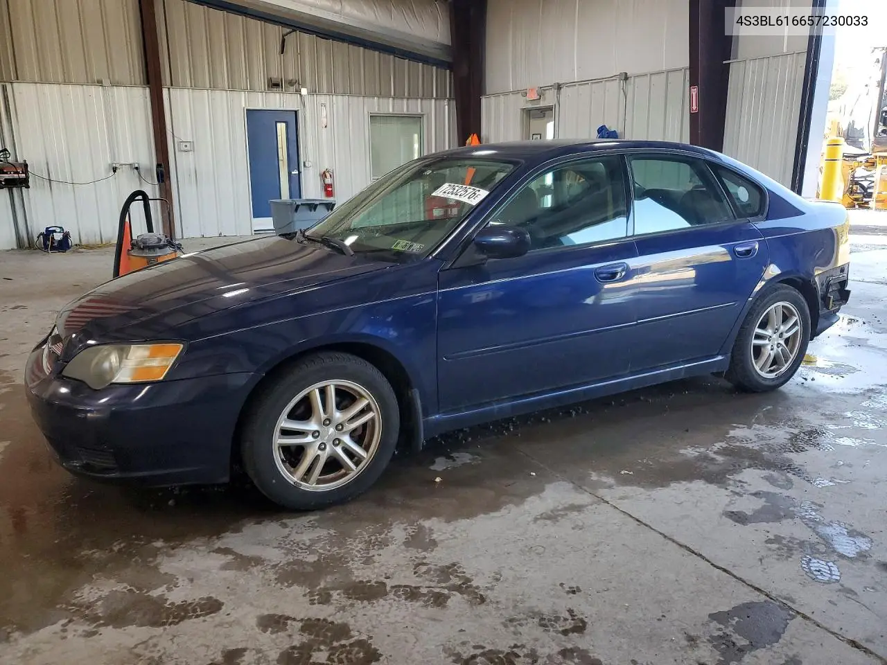 SUBARU LEGACY 2005, VIN 4S3BL616657230033
