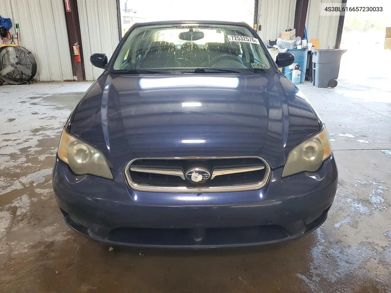 2005 SUBARU LEGACY VIN 4S3BL616657230033 — фото 5