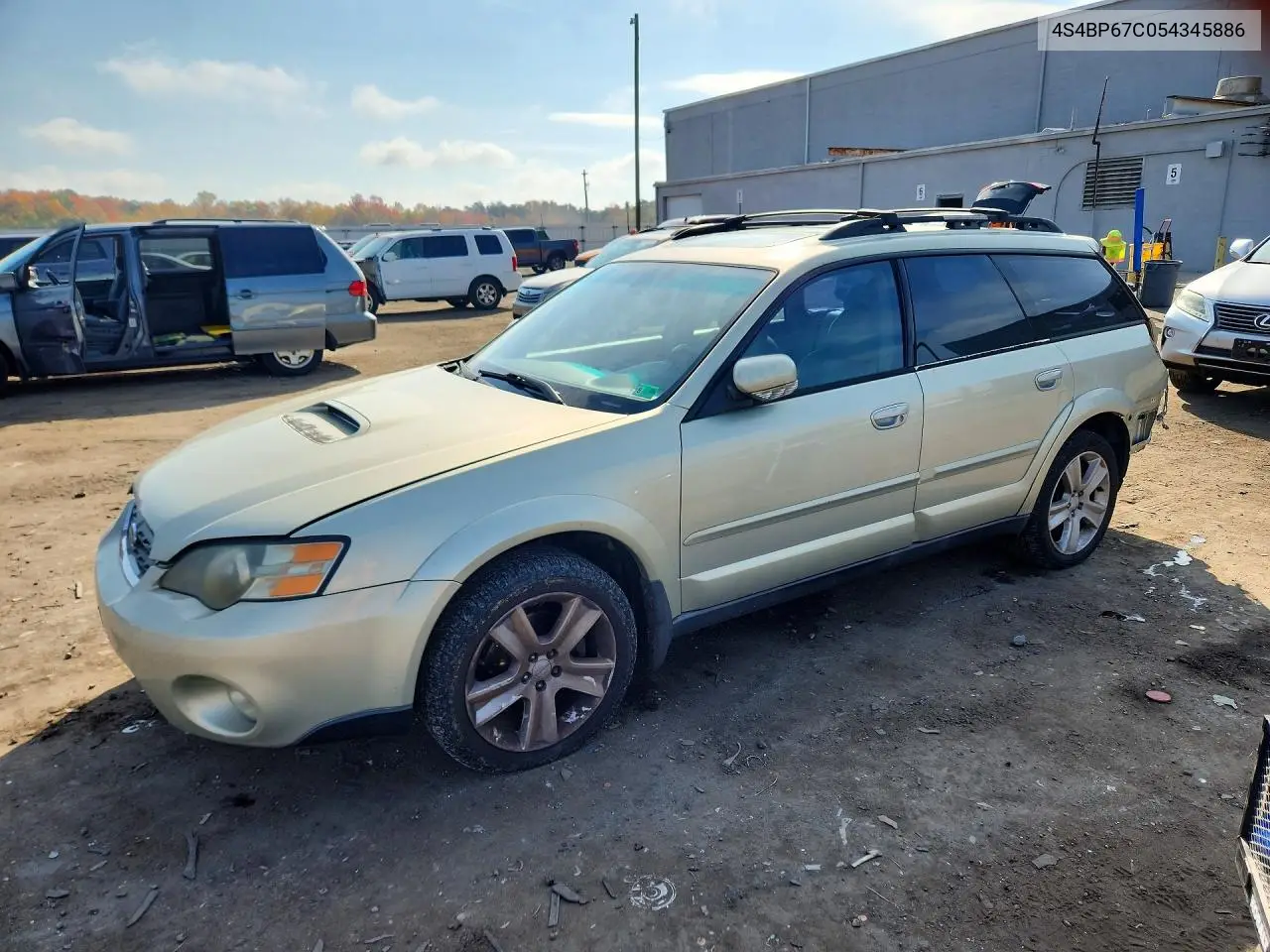 SUBARU LEGACY 2005, VIN 4S4BP67C054345886