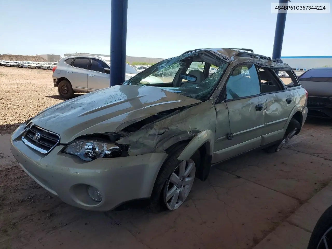 SUBARU LEGACY 2006, VIN 4S4BP61C367344224