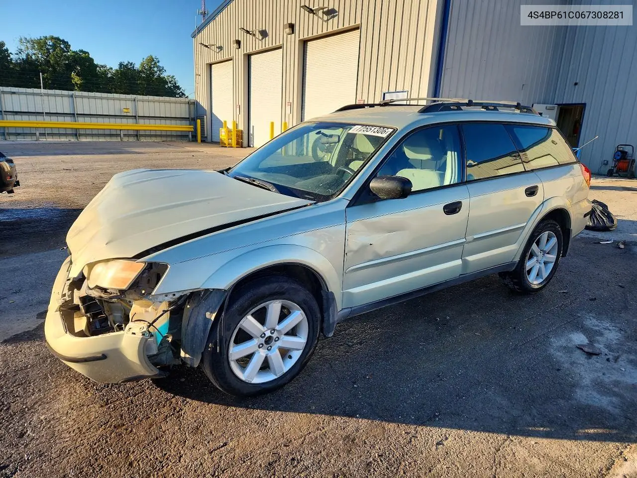 SUBARU LEGACY 2006, VIN 4S4BP61C067308281