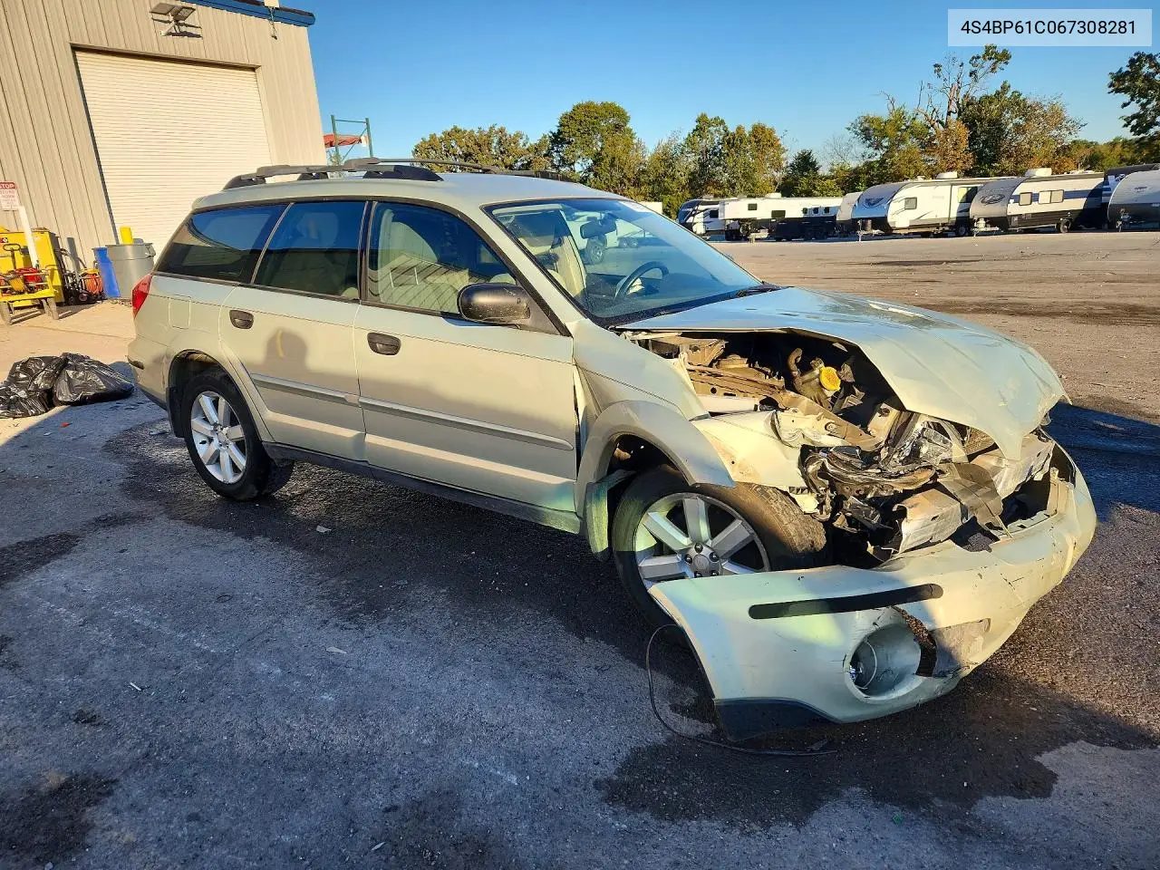2006 SUBARU LEGACY VIN 4S4BP61C067308281 — фото 4