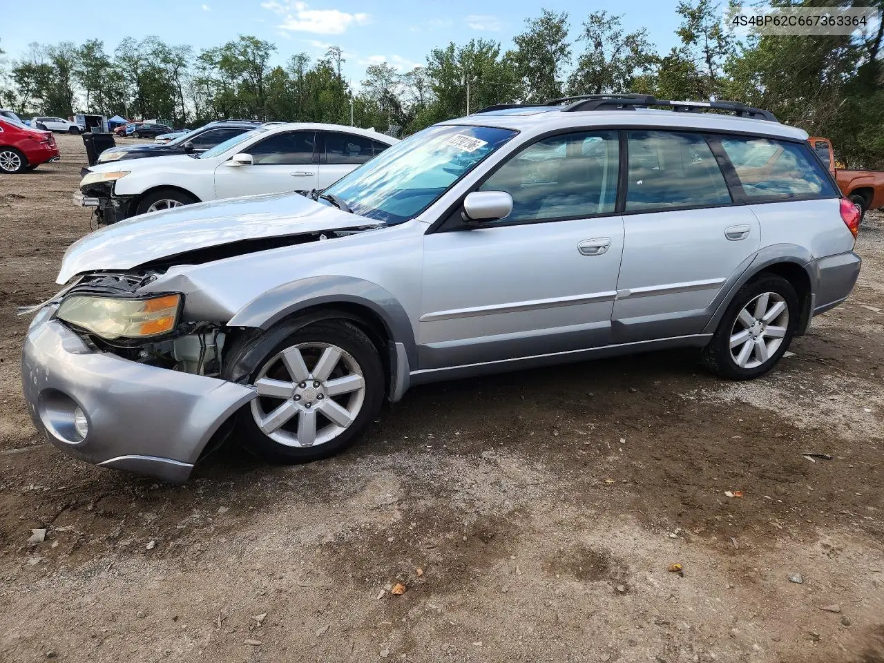 SUBARU LEGACY 2006, VIN 4S4BP62C667363364