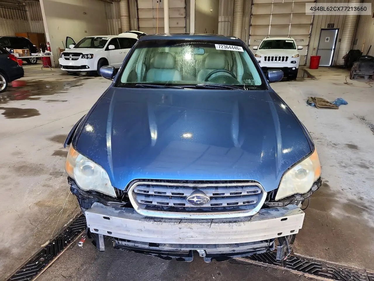 2007 SUBARU LEGACY VIN 4S4BL62CX77213660 — фото 5