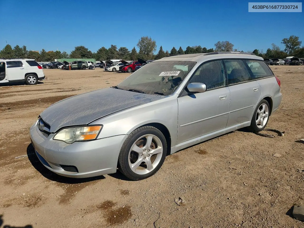 SUBARU LEGACY 2007, VIN 4S3BP616877330724