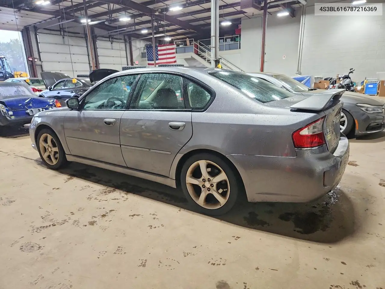 2008 SUBARU LEGACY VIN 4S3BL616787216369 — фото 2