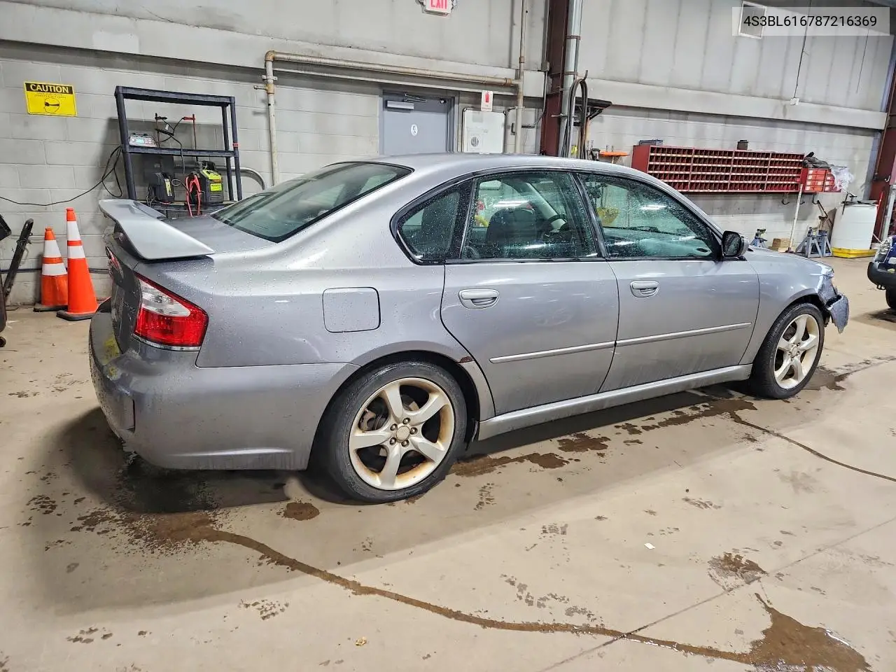 2008 SUBARU LEGACY VIN 4S3BL616787216369 — фото 3