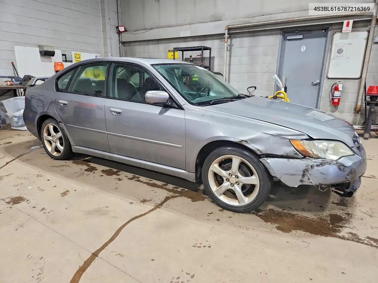 2008 SUBARU LEGACY VIN 4S3BL616787216369 — фото 4