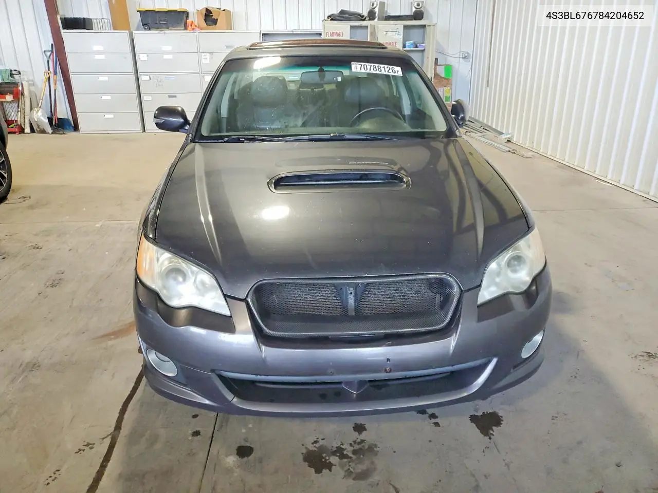 2008 SUBARU LEGACY VIN 4S3BL676784204652 — фото 5