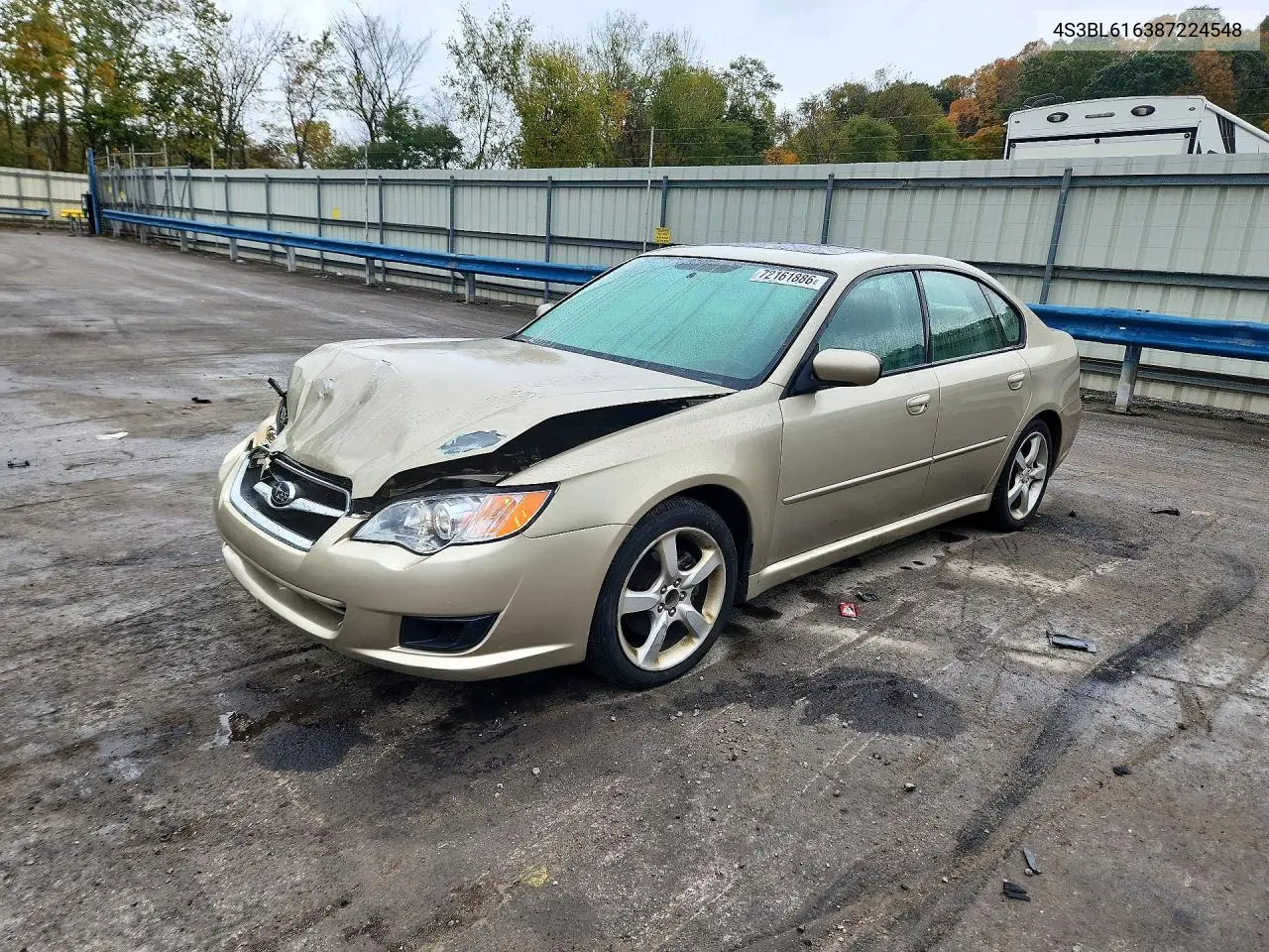 SUBARU LEGACY 2008, VIN 4S3BL616387224548