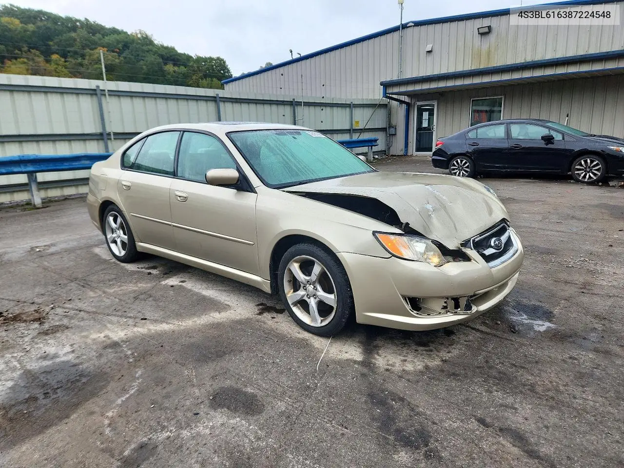 2008 SUBARU LEGACY VIN 4S3BL616387224548 — фото 4