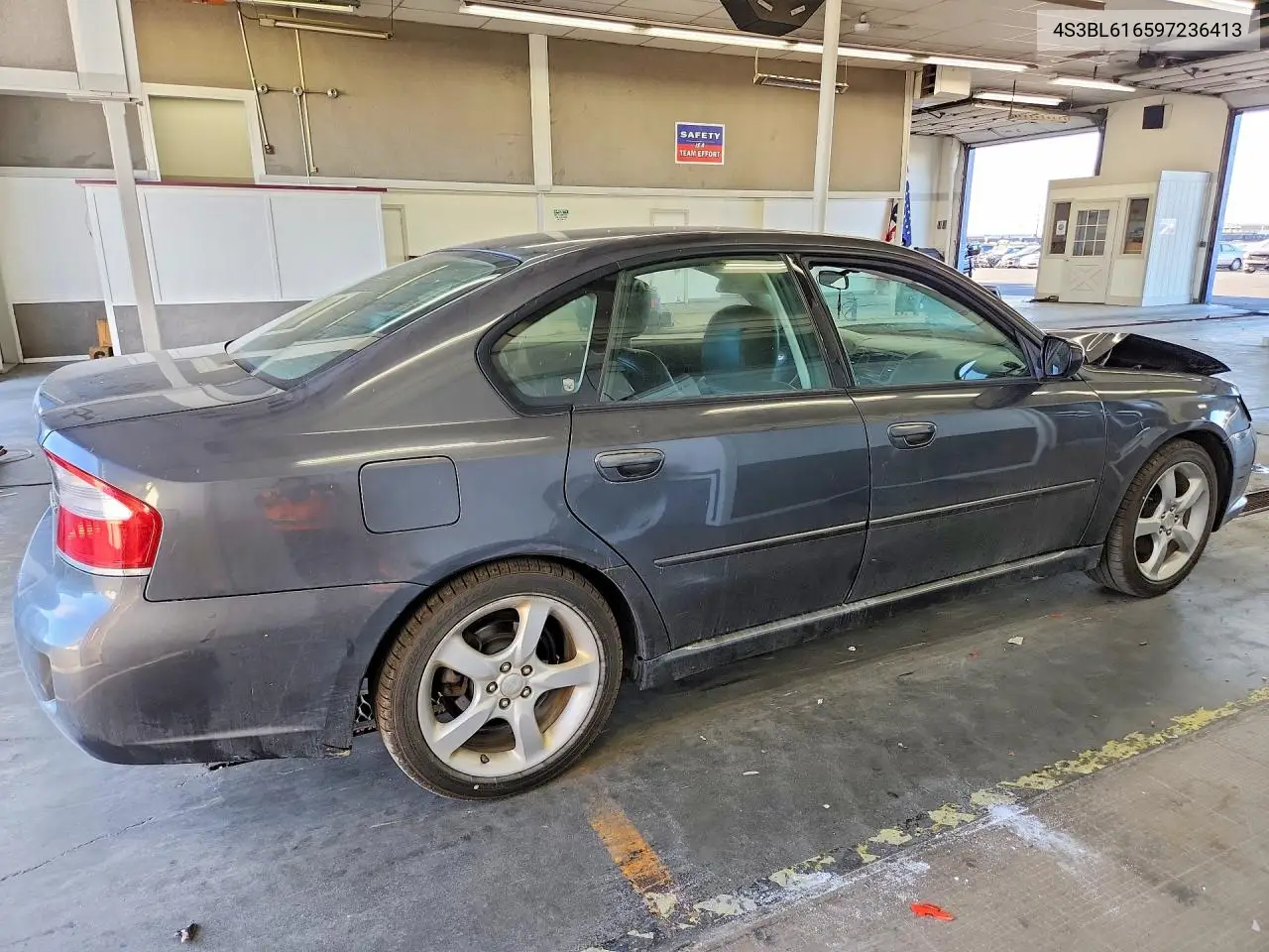 2009 SUBARU LEGACY VIN 4S3BL616597236413 — фото 3