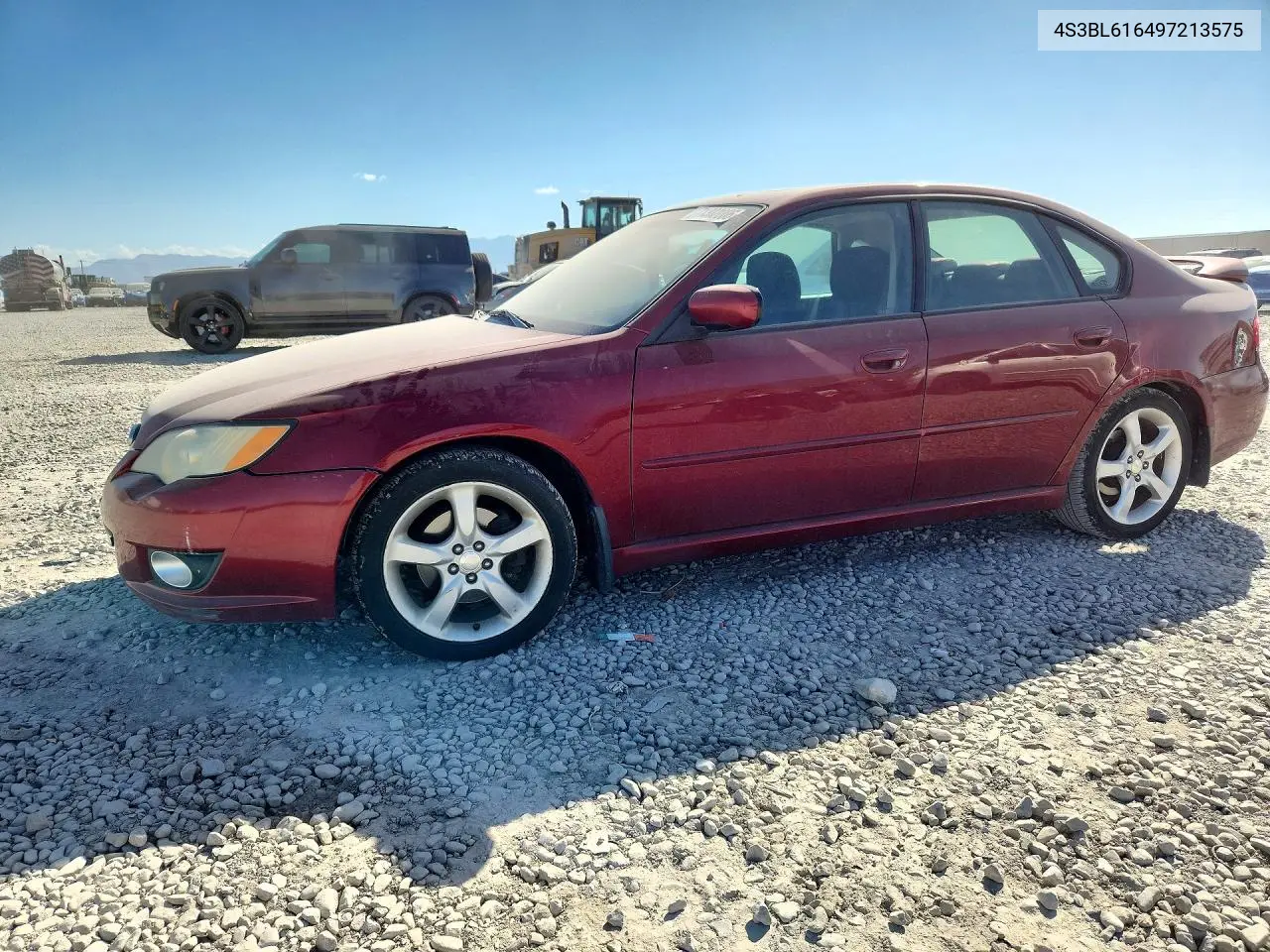 SUBARU LEGACY 2009, VIN 4S3BL616497213575
