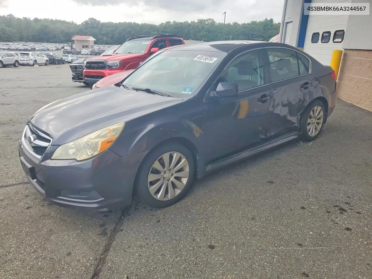 SUBARU LEGACY 2010, VIN 4S3BMBK66A3244567