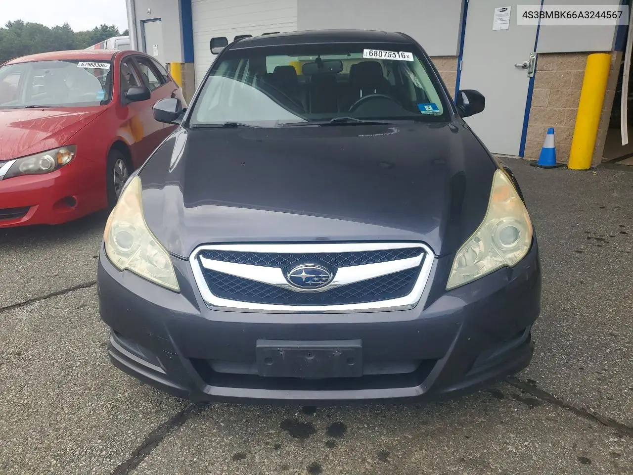 2010 SUBARU LEGACY VIN 4S3BMBK66A3244567 — фото 5