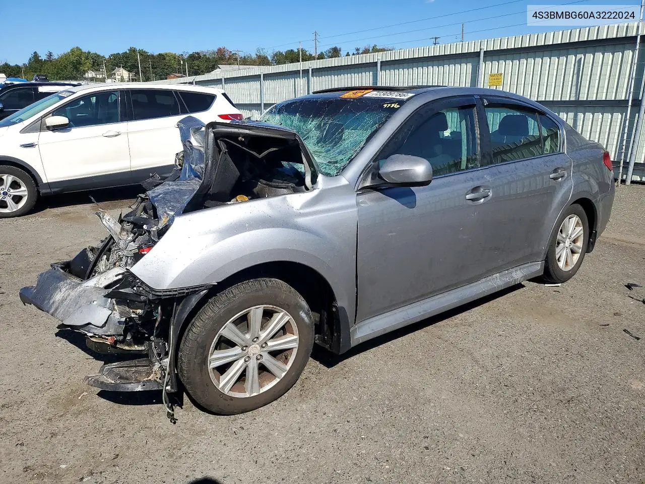 SUBARU LEGACY 2010, VIN 4S3BMBG60A3222024