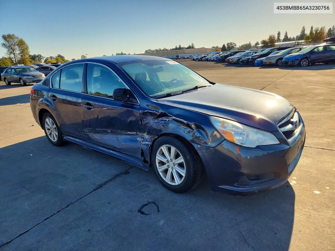 2010 SUBARU LEGACY VIN 4S3BMBB65A3230756 — фото 4