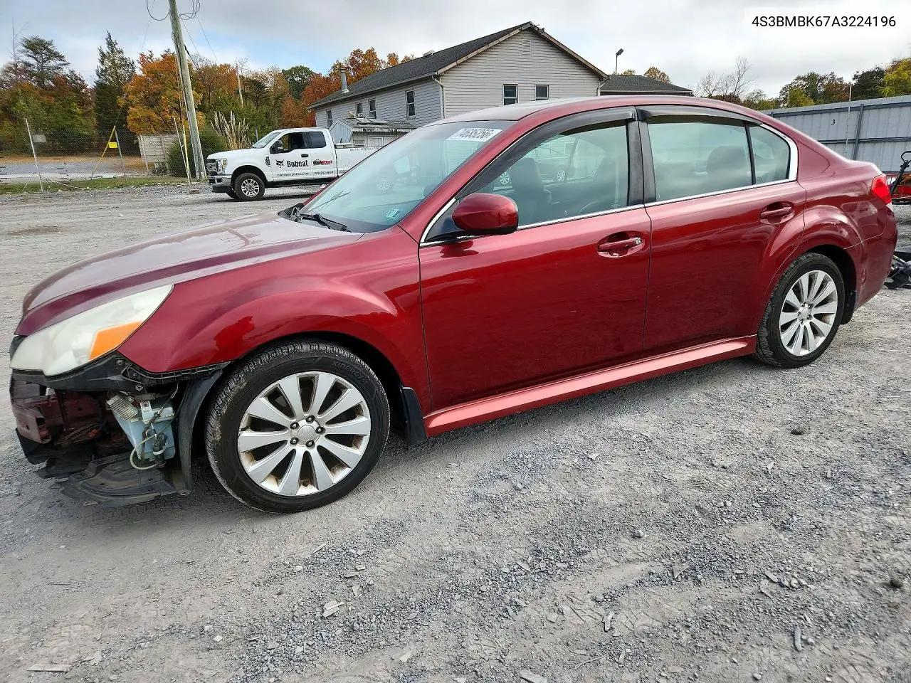 SUBARU LEGACY 2010, VIN 4S3BMBK67A3224196