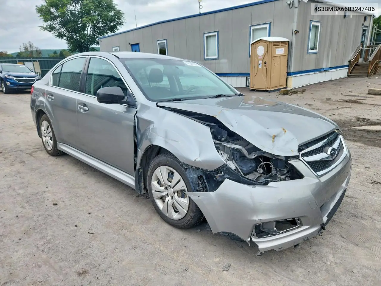 2011 SUBARU LEGACY VIN 4S3BMBA66B3247486 — фото 4