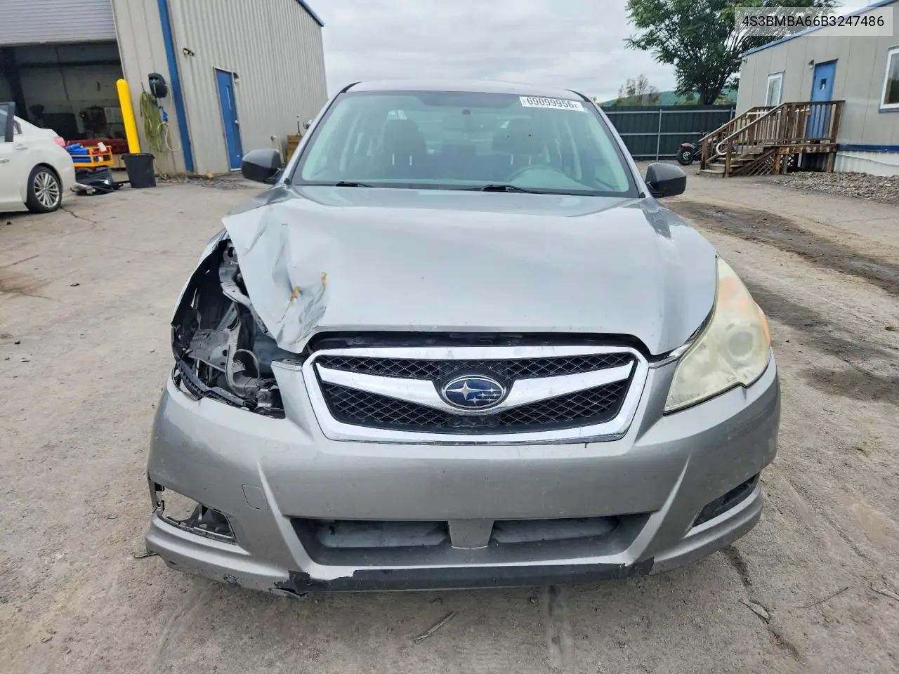 2011 SUBARU LEGACY VIN 4S3BMBA66B3247486 — фото 5