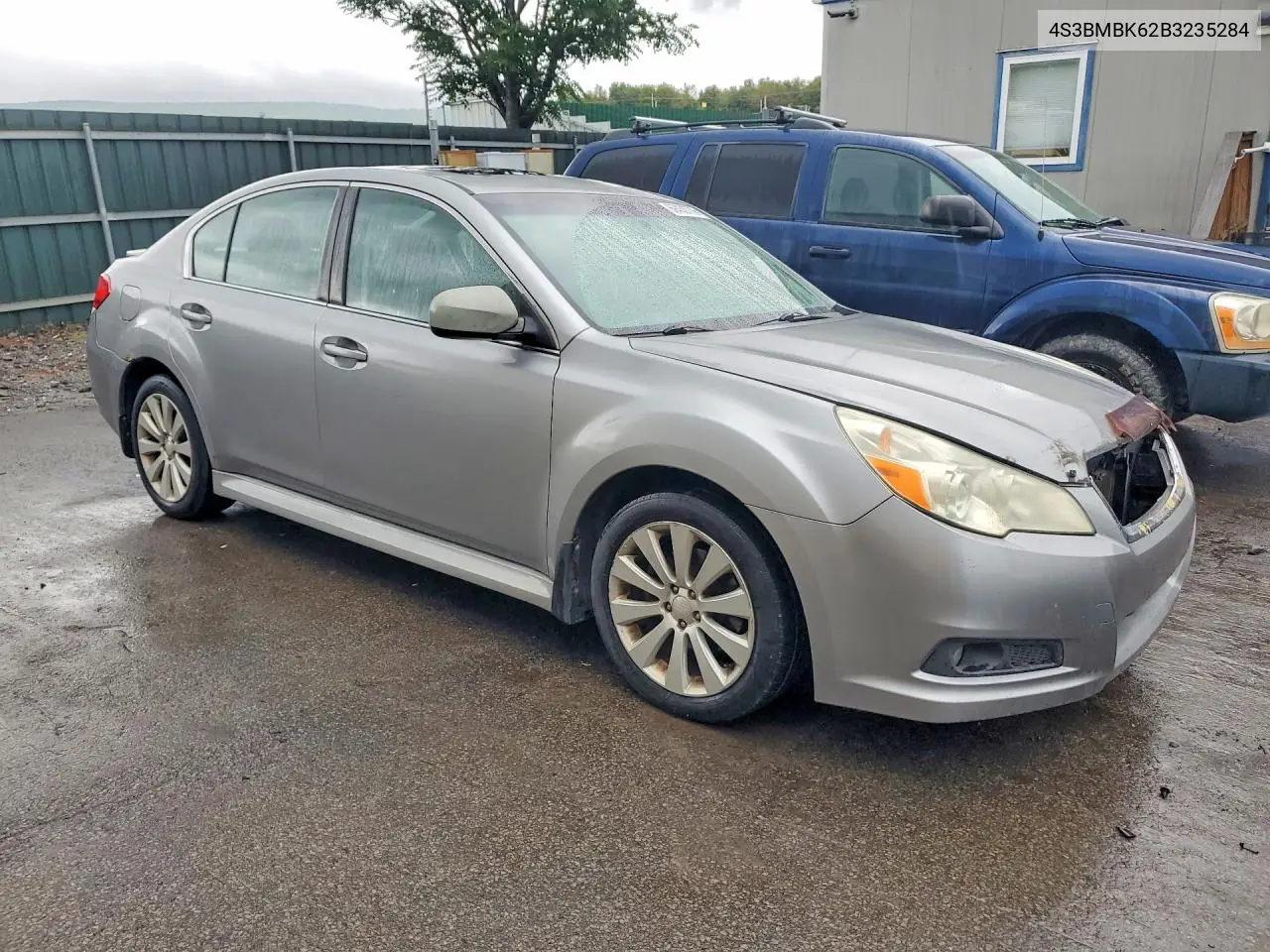 2011 SUBARU LEGACY VIN 4S3BMBK62B3235284 — фото 4