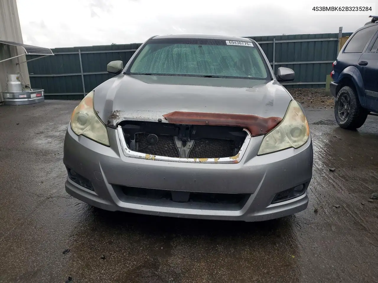 2011 SUBARU LEGACY VIN 4S3BMBK62B3235284 — фото 5