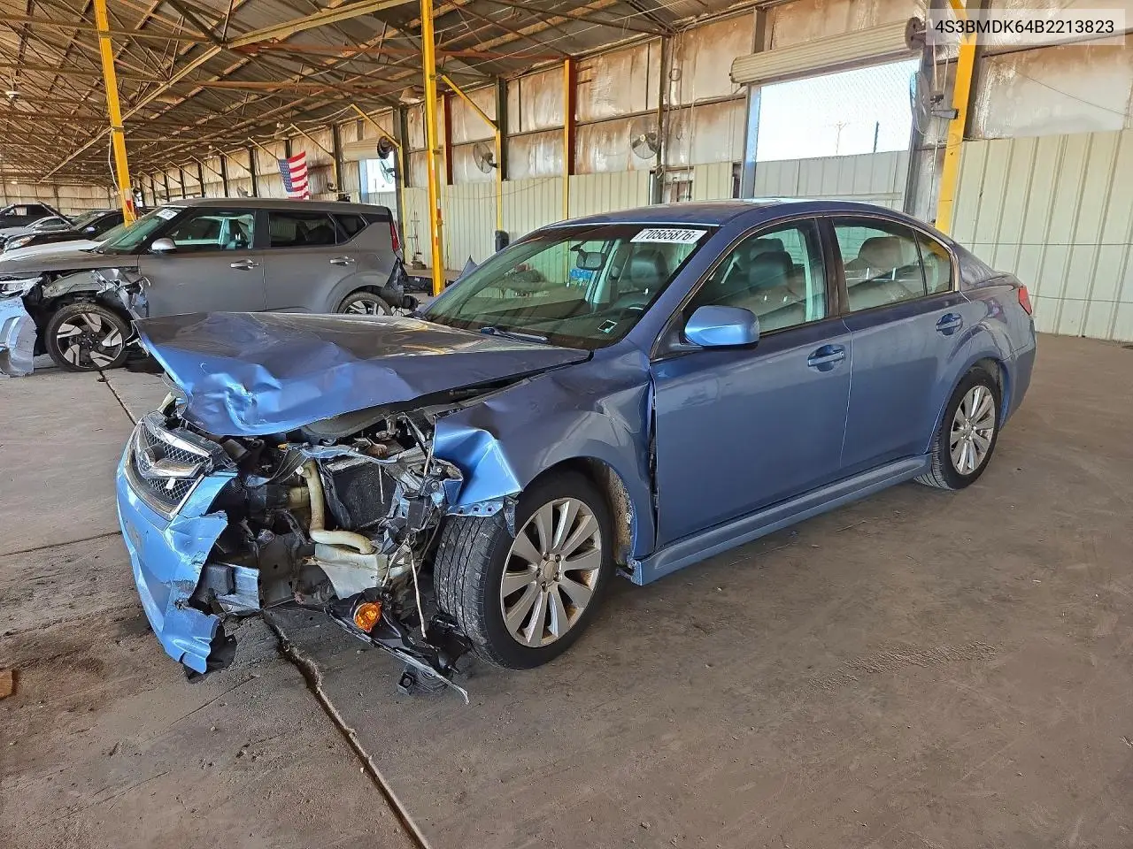 SUBARU LEGACY 2011, VIN 4S3BMDK64B2213823