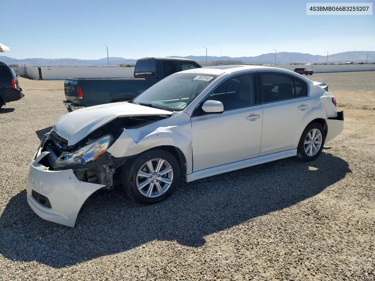SUBARU LEGACY 2011, VIN 4S3BMBG66B3255207