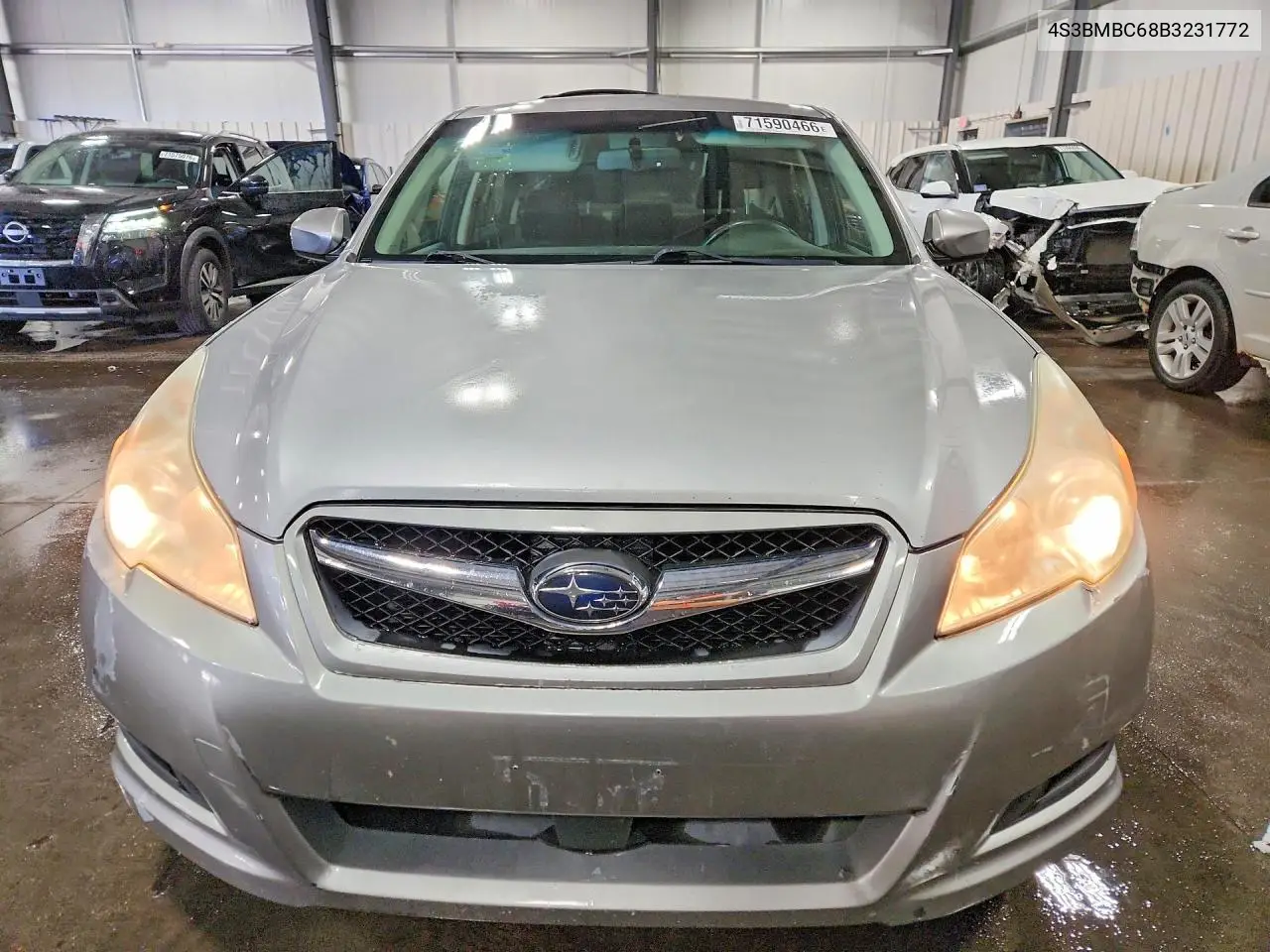 2011 SUBARU LEGACY VIN 4S3BMBC68B3231772 — фото 5