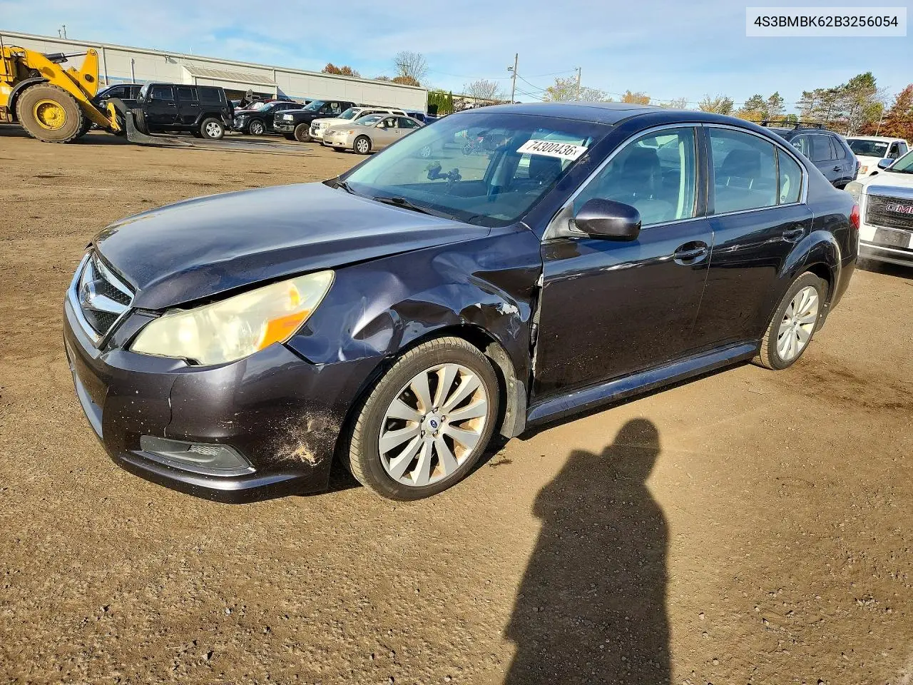 SUBARU LEGACY 2011, VIN 4S3BMBK62B3256054