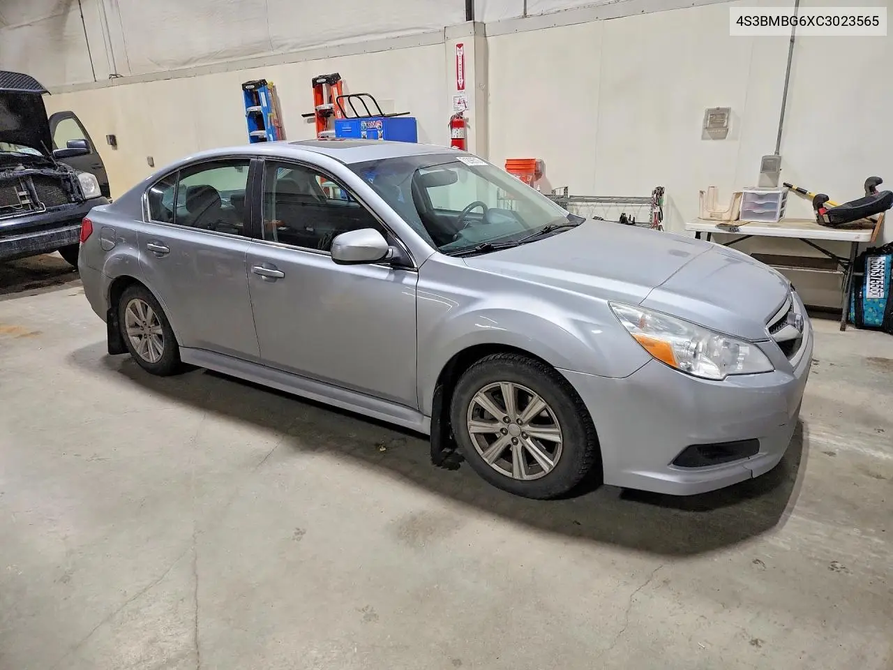 2012 SUBARU LEGACY VIN 4S3BMBG6XC3023565 — фото 4