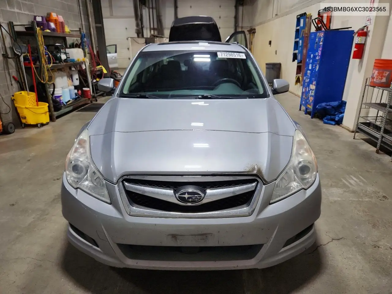 2012 SUBARU LEGACY VIN 4S3BMBG6XC3023565 — фото 5