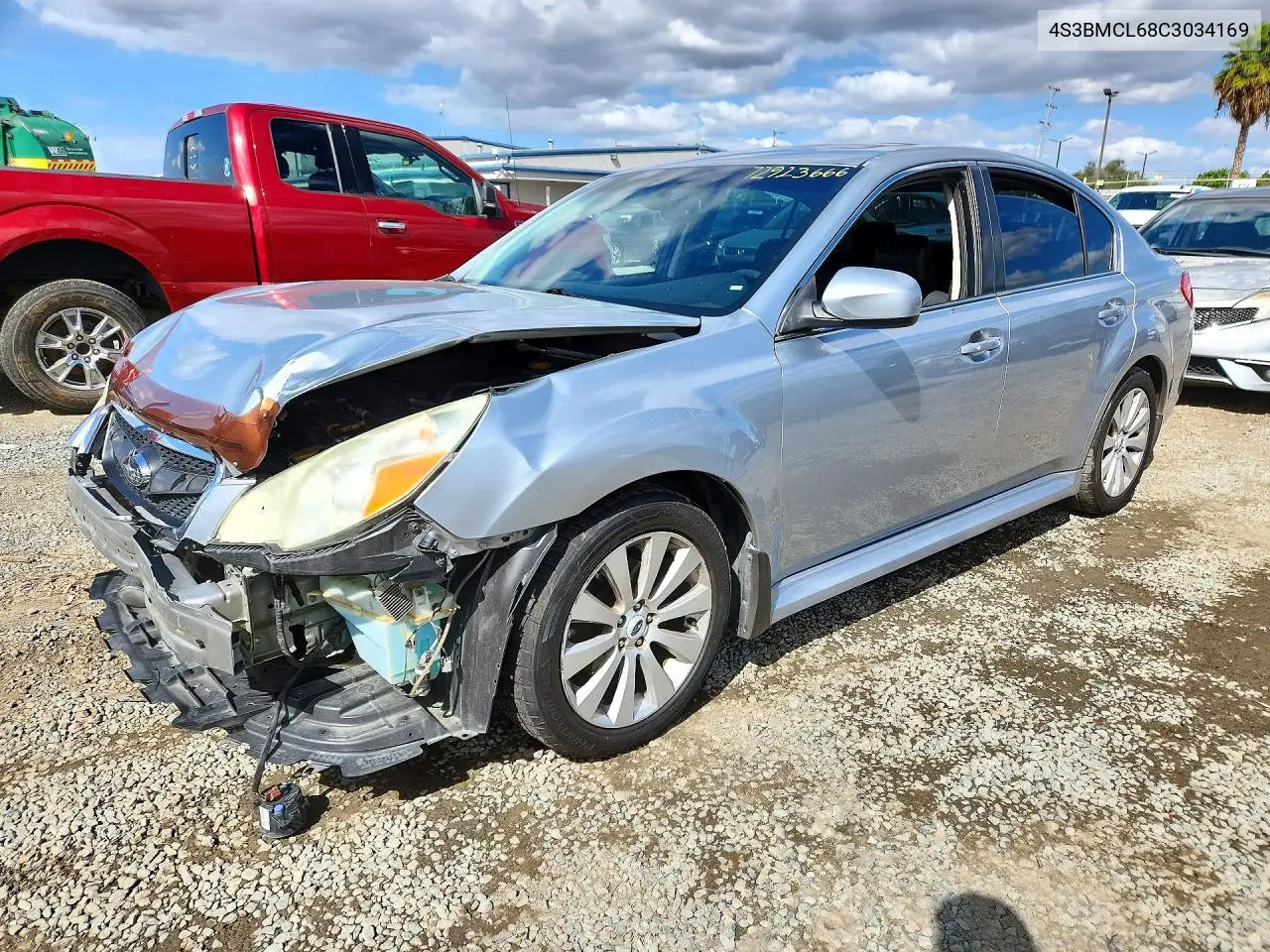 SUBARU LEGACY 2012, VIN 4S3BMCL68C3034169