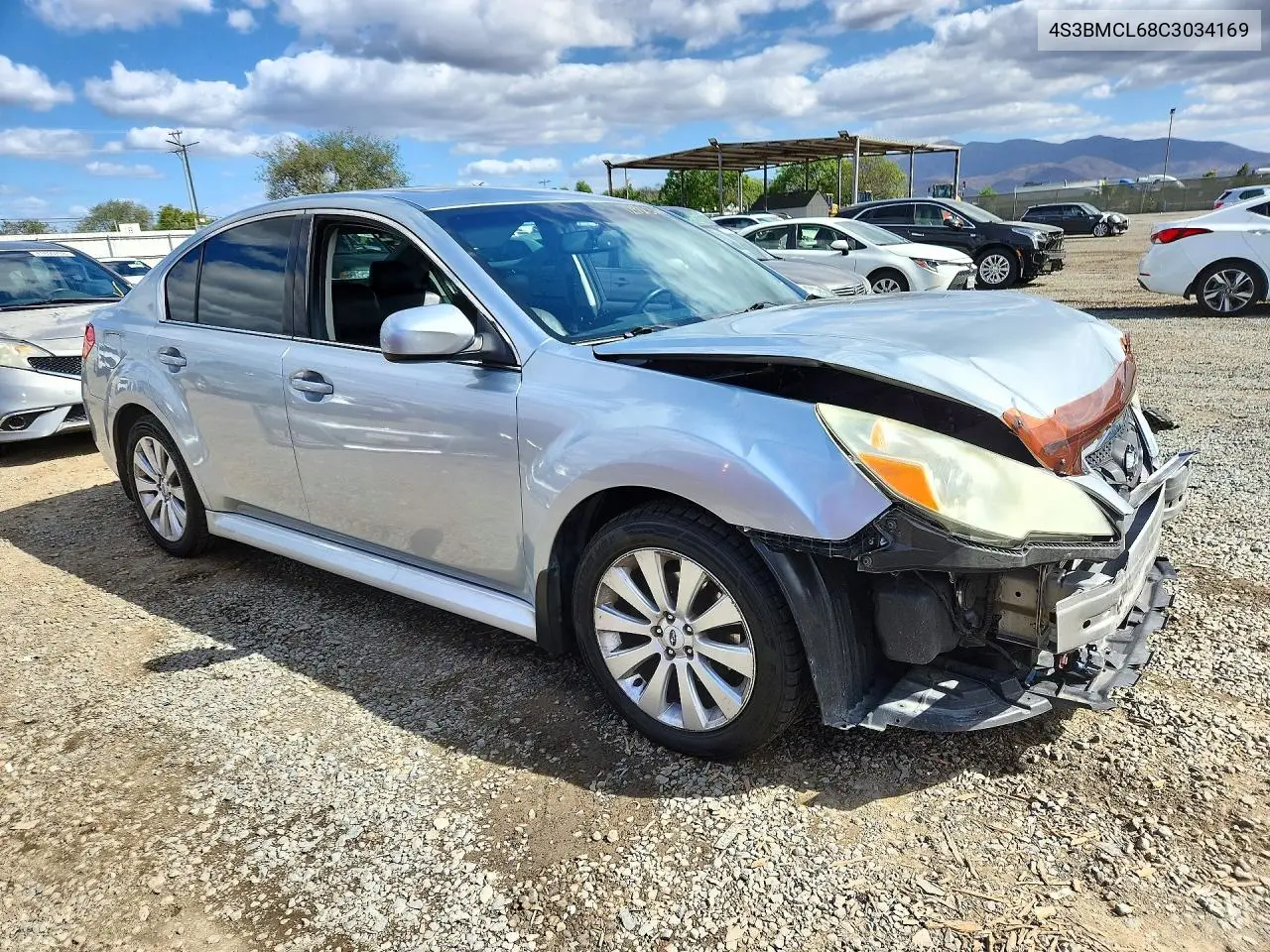 2012 SUBARU LEGACY VIN 4S3BMCL68C3034169 — фото 4