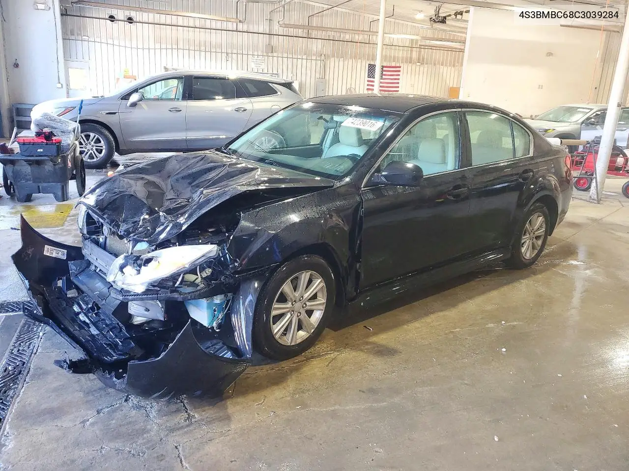 SUBARU LEGACY 2012, VIN 4S3BMBC68C3039284
