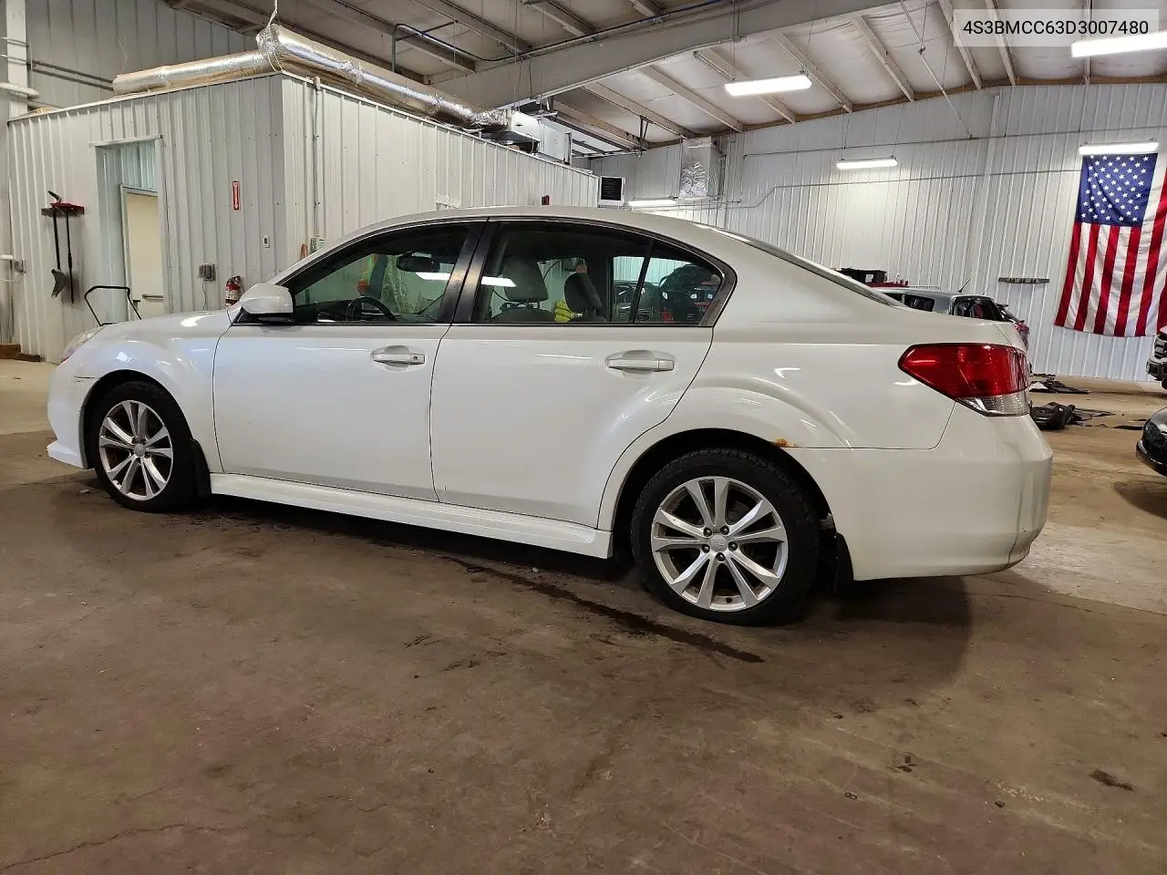 2013 SUBARU LEGACY VIN 4S3BMCC63D3007480 — фото 2